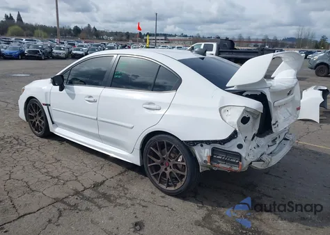 2020 Subaru Wrx Sti z USA, uszkodzony, nr VIN JF1VA2S67L9812983